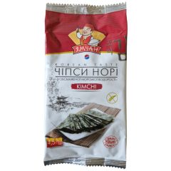 Чіпси НОРІ Kimchi, 4.5г, ТМ Ямчан, Південна Корея