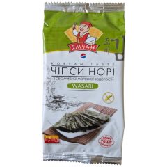 Чіпси НОРІ Wasabi, 4.5г, ТМ Ямчан, Південна Корея