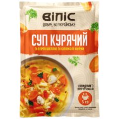 Суп быстрого приготовления з курицей, 18г, ТМ Вилис, Украина