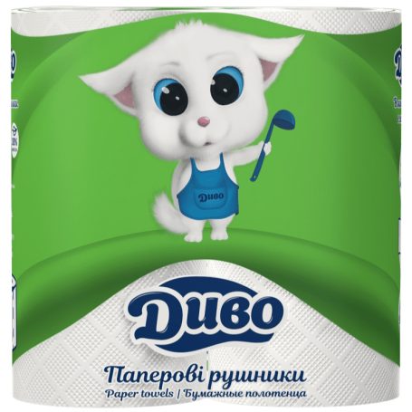 Рушники паперові (2шт), ТМ Диво, Україна