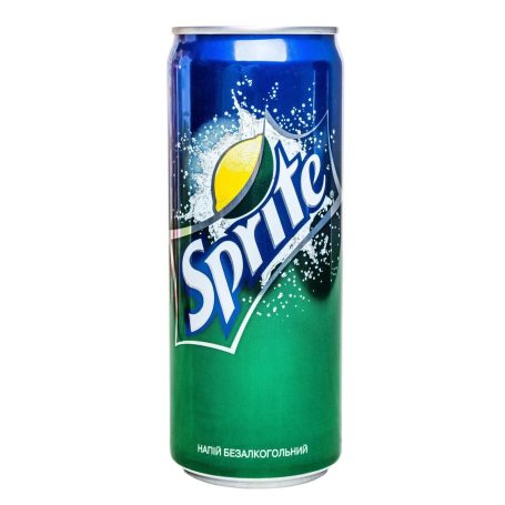 Напій Sprite (ж/б), 330мл, ТМ Sprite, Україна