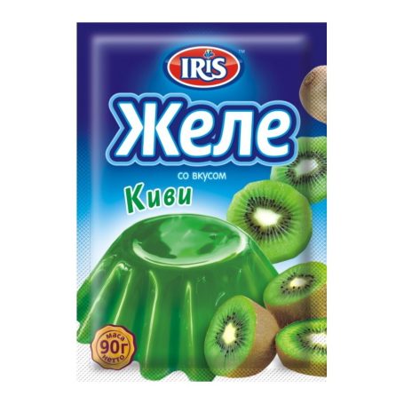 Желе зі смаком ківі, 90г, ТМ IRIS, Україна