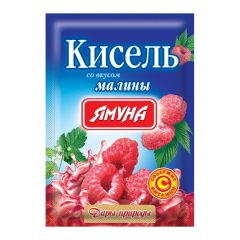 Кисель со вкусом малины, 65г, ТМ Ямуна, Украина