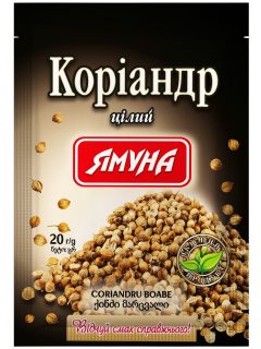 Коріандр цілий, 20г, ТМ Ямуна, Україна