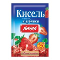 Кисель со вкусом клубники, 65г, ТМ Ямуна, Украина