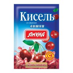 Кисіль зі смаком вишні, 65г, ТМ Ямуна, Україна