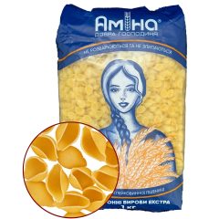 Макаронні вироби Мушлі, 1кг, ТМ Аміна, Україна