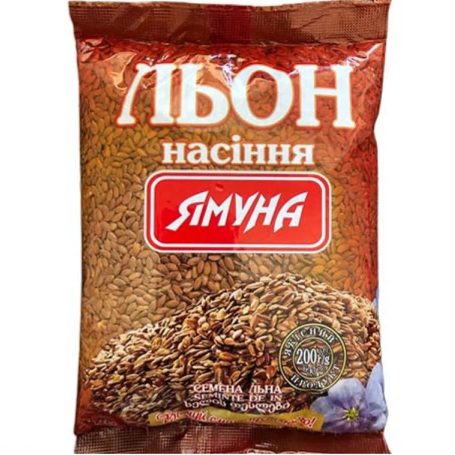 Льон насіння, 200г, ТМ Ямуна, Україна