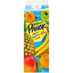Сік мультифруктовий (нектар), 1,9л, ТМ Добрий ранок, Україна