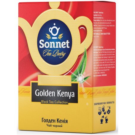 Чай листовой черный Голден Кения, 90г, ТМ Sonnet, Украина