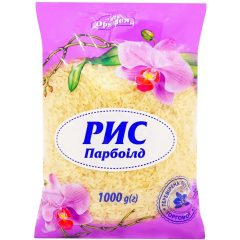 Рис Парбоілд пропарений, 1кг, ТМ Орхідея, Україна