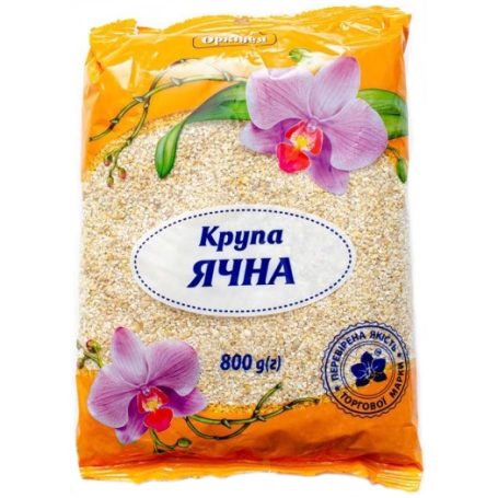 Крупа ячна, 0,8кг, ТМ Орхідея, Україна