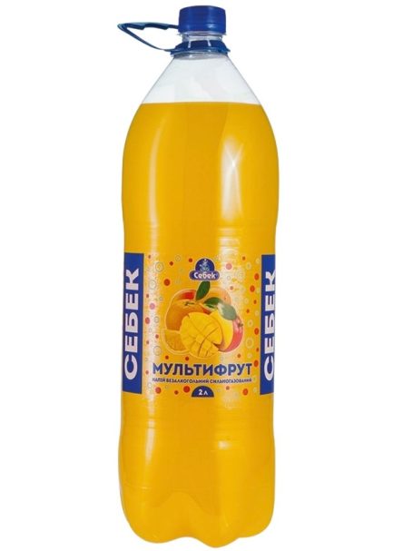 Напій Муультифрукт, 2л, ТМ Себек, Україна