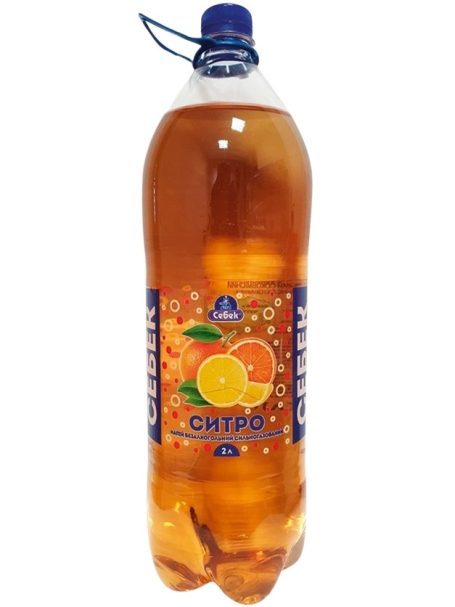 Напій Ситро, 2л, ТМ Себек, Україна