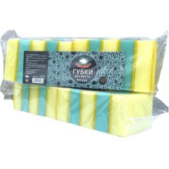 Губка кухонная, 10шт, ТМ Удобные мелочи, Украина