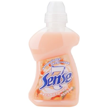 Ополіскувач для білизни Оксамитовий персик, 0,5л, ТМ 7 Sense, Україна