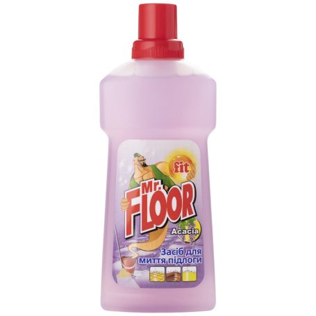 Засіб для підлоги акація, 500мл, ТМ Fit Mr.Floor, Україна