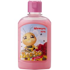 Шампунь дитячий Малина, 250мл, ТМ Bee-bo, Україна
