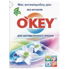 Пральний порошок уныверсальний автомат, 400г, ТМ O&apos;KEY, Україна