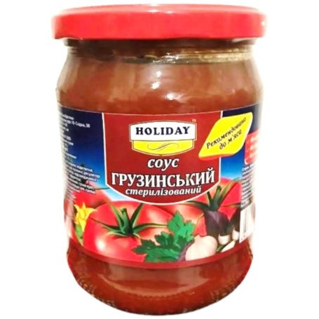 Соус грузинський, 480г, ТМ Holiday, Україна