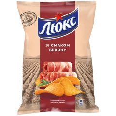 Чипсы бекон, 125г, ТМ Люкс, Украина