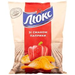 Чипсы паприка, 125г, ТМ Люкс, Украина