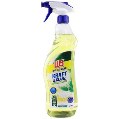 Очиститель-спрей для ванной комнаты KRAFT GLANZ, 1л, ТМ W5, Германия (10шт*уп)