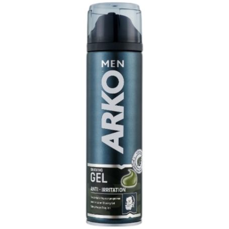Гель для гоління anti-irritation, 200мл, ТМ Arko men, Туреччина