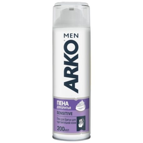 Пена для бритья Sensitive, 300мл, ТМ Arko men, Турция