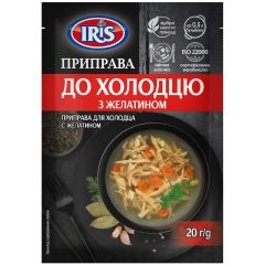 Приправа «До холодцю», 20г, ТМ IRIS, Україна