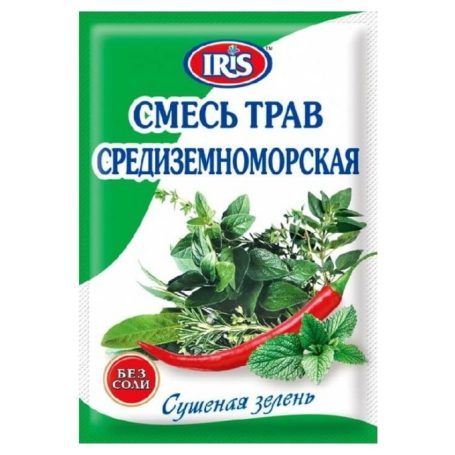 Смесь трав «Средиземноморская», 10г, ТМ IRIS, Украина