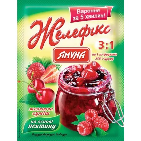 Желирующая смесь Желефикс, 3:1, 20г, ТМ Ямуна, Украина