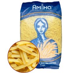 Макаронні вироби Локшина, 1кг, ТМ Аміна, Україна