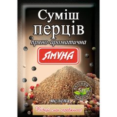 Суміш перців мелена, 50г, ТМ Ямуна, Україна