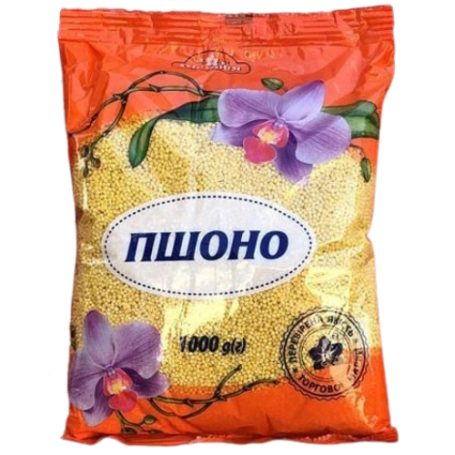 Пшено, 1кг, ТМ Орхидея, Украина