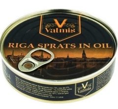 Шпроти Ризькі в олії, 240г, ТМ Valmis, Латвія