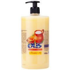 Крем-мило рідке Молоко і мед, 1л, ТМ Olis, Україна