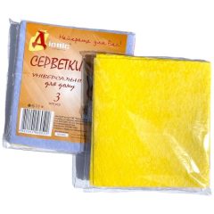 Серветка універсальна віскозна, 3шт, ТМ Діоніс, Україна