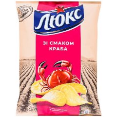Чіпси краб, 125г, ТМ Люкс, Україна