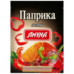 Паприка (перец красный сладкий молотый), 15г, ТМ Ямуна, Украина