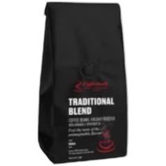 Кофе зерновой TRADITIONAL BLEND, 250г, ТМ Coffeebulk, Украина (12шт*уп)