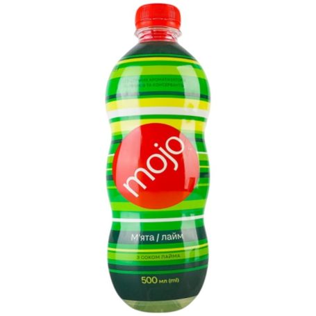 Напій м*ята-лайм, 0,5л, ТМ Mojo, Україна