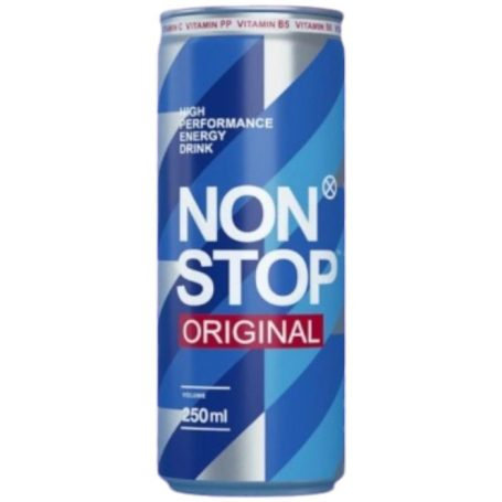 Енергетичний напій, 0,25л, ТМ NON STOP, Україна