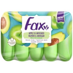 Мило тверде Fax яблуко та авокадо, 100г, ТМ Fax, Туреччина