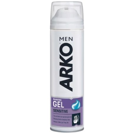 Гель для бритья SENSITIVE, 200мл, ТМ Arko men, Турция
