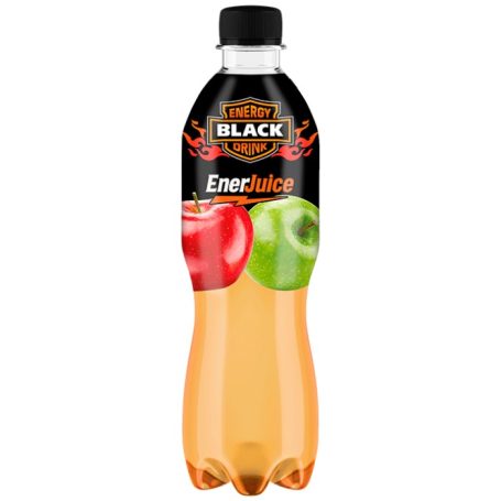 Напиток енергетический б/а Яблоко, 0.5л, ТМ Black, Украина
