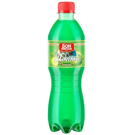 Напій сильгогазований Мохіто, 0,5л, ТМ Бон Буасон, Україна
