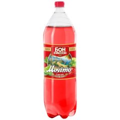 Напій сильногазований Мохіто зі смаком полуниці, 2л, ТМ Бон Буасон, Україна